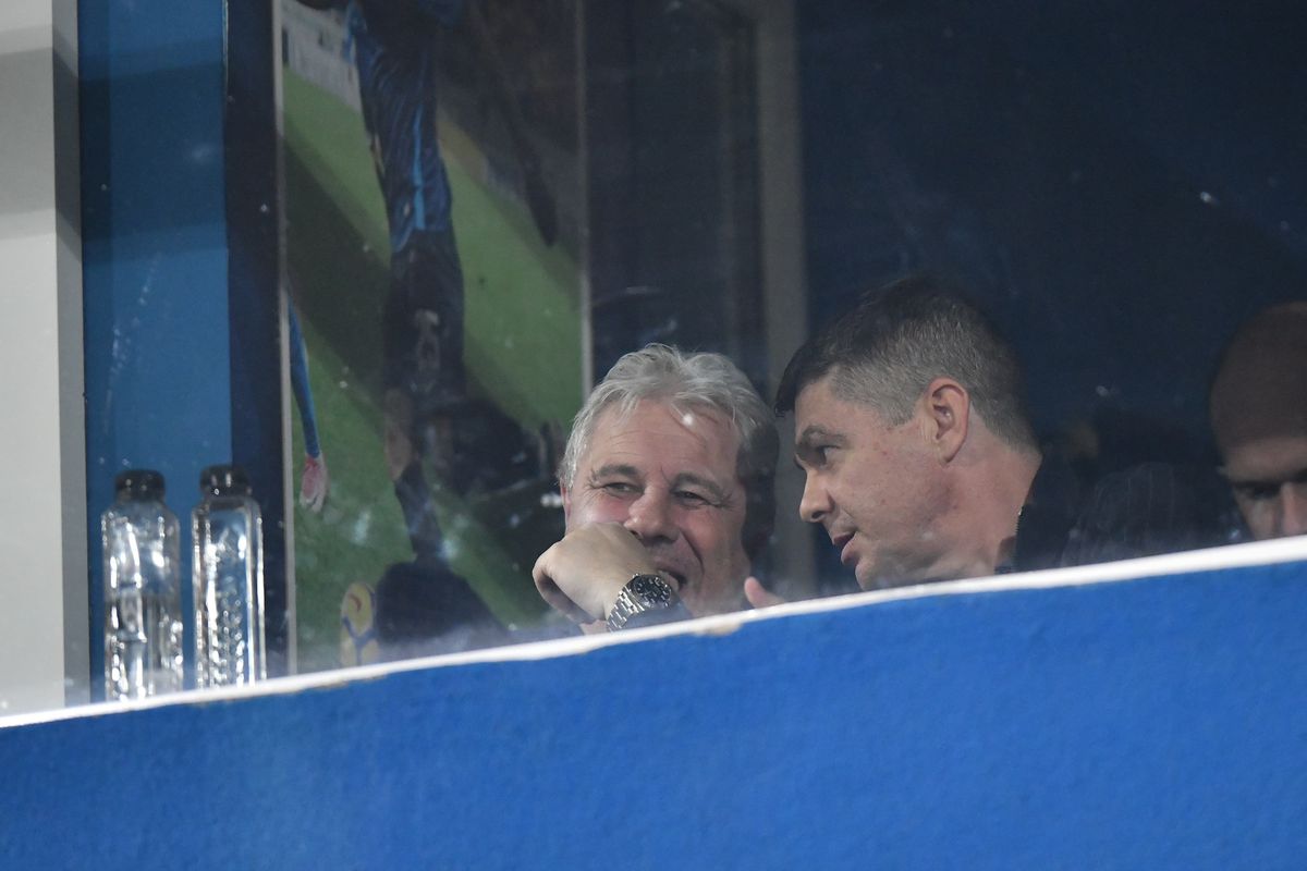 Marius Șumudică, în tribune la Farul - Rapid