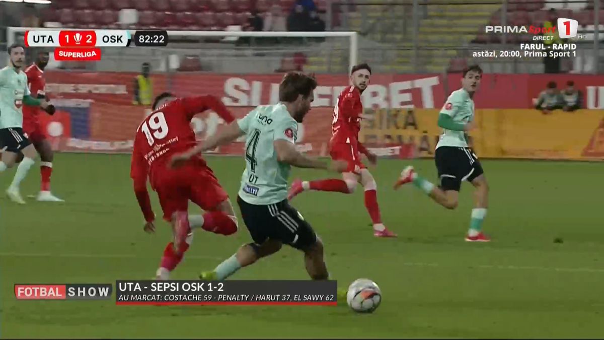 Reprobabil! Valentin Costache, gest obscen la adresa unui adversar » Camerele TV au surprins totul