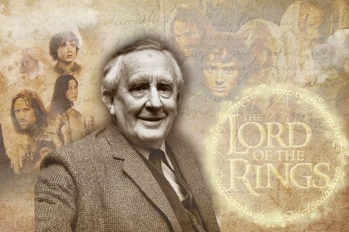 J.R.R Tolkien, fotomontaj: Daiana Păduraru