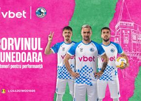 VBET devine partener oficial al echipei Corvinul Hunedoara