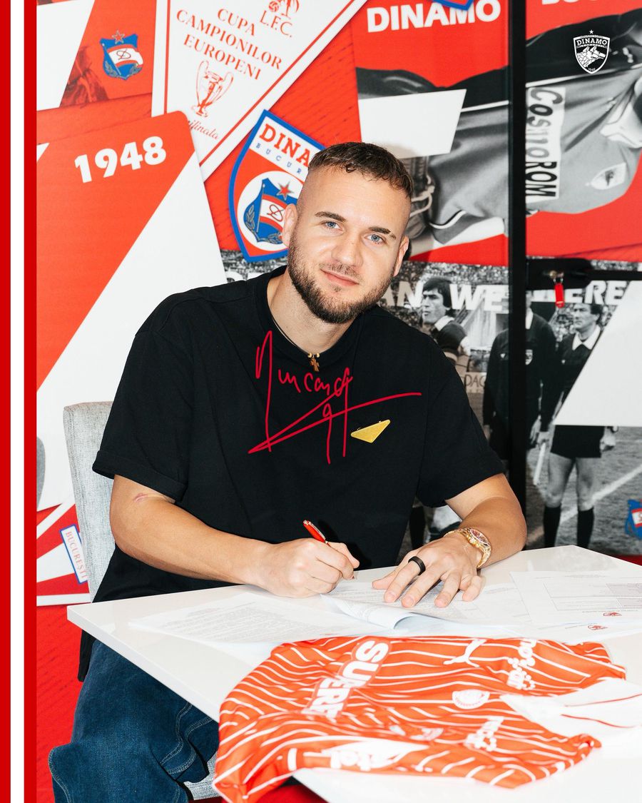 Dinamo l-a prezentat pe George Pușcaș printr-un clip video » Numărul ales nu le va conveni fanilor