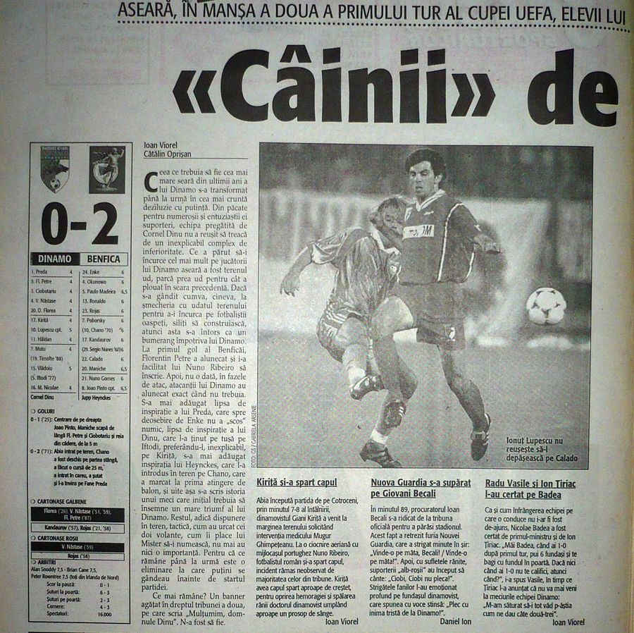 Benfica vrea să repete cu Real Madrid ce a mai reușit DOAR cu Dinamo!