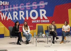„Princess Warrior”, documentar eveniment în sportul românesc » Jucătoarea României s-a aflat în prim-plan