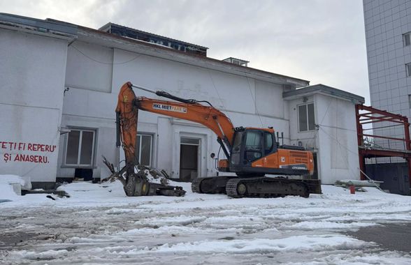 S-au reluat lucrările la noul stadion Dinamo » Cum merge demolarea