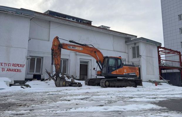 S-au reluat lucrările la noul stadion Dinamo » Cum merge demolarea