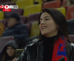 Soția titularului de la FCSB, la prima apariție pe Arena Națională » Cum a fost surprinsă în tribune