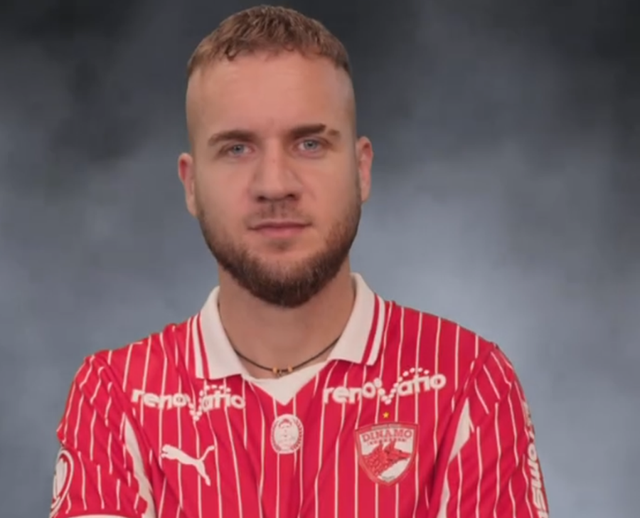 Dinamo l-a prezentat pe George Pușcaș printr-un clip video // foto: captură Facebook Cristi Borcea a spus ce echipă o să defileze în Superliga: „Nimeni nu le stă în cale”