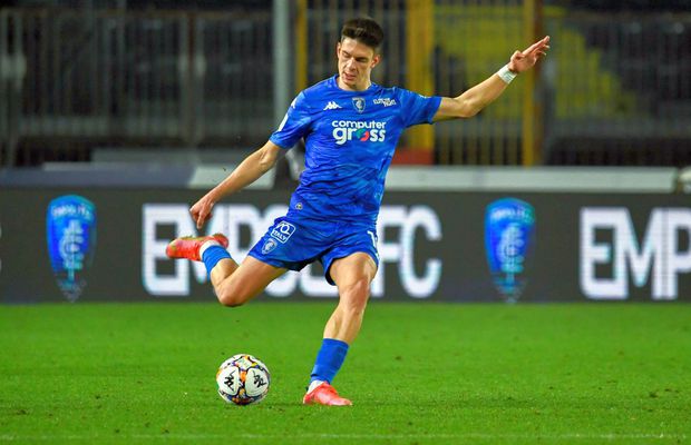 Antrenorul lui Empoli îl „urechează” pe Rareș Ilie: „A ajuns la o răscruce! Nu și-a atins potențialul maxim”