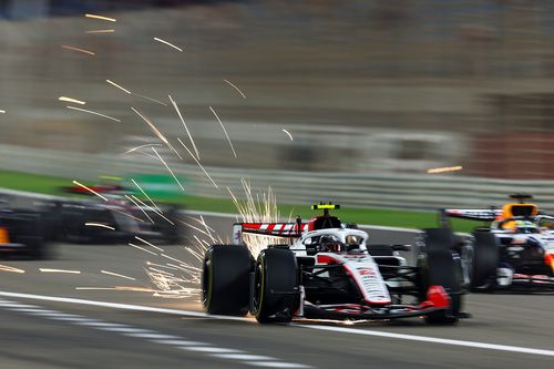 Oliver Bearman, conducând monopostul Haas în testele dinaintea sezonului // foto: Guliver/gettyimages