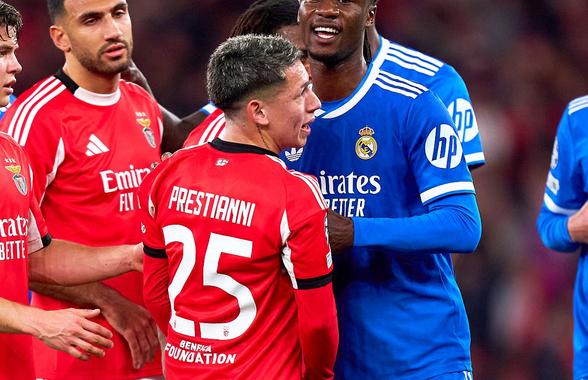 Benfica nu cedează în cazul „Prestianni” » Apel la decizia UEFA, jucătorul vine la Madrid!