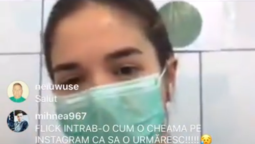 Bianca Ioana a fost infectată cu COVID-19 // Sursă foto: Instagram