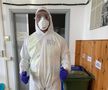 Jucător de „națională”, voluntar în prima linie împotriva coronavirusului: „Fără zi de pauză, ture de 12 sau 13 ore”