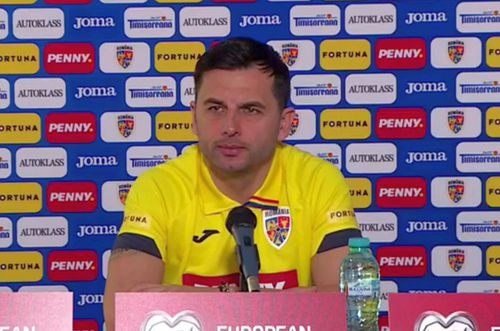 Nicolae Dică, antrenorul secund al României, a susținut o conferință de presă înainte de meciul contra Macedoniei de Nord