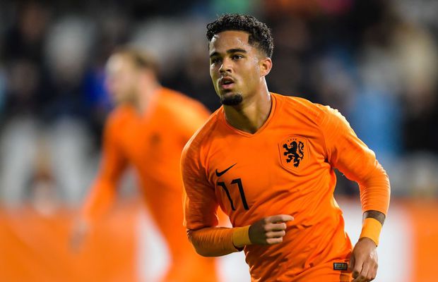 Justin Kluivert n-are emoții înaintea meciului cu România U21: „Suntem printre echipele tari”