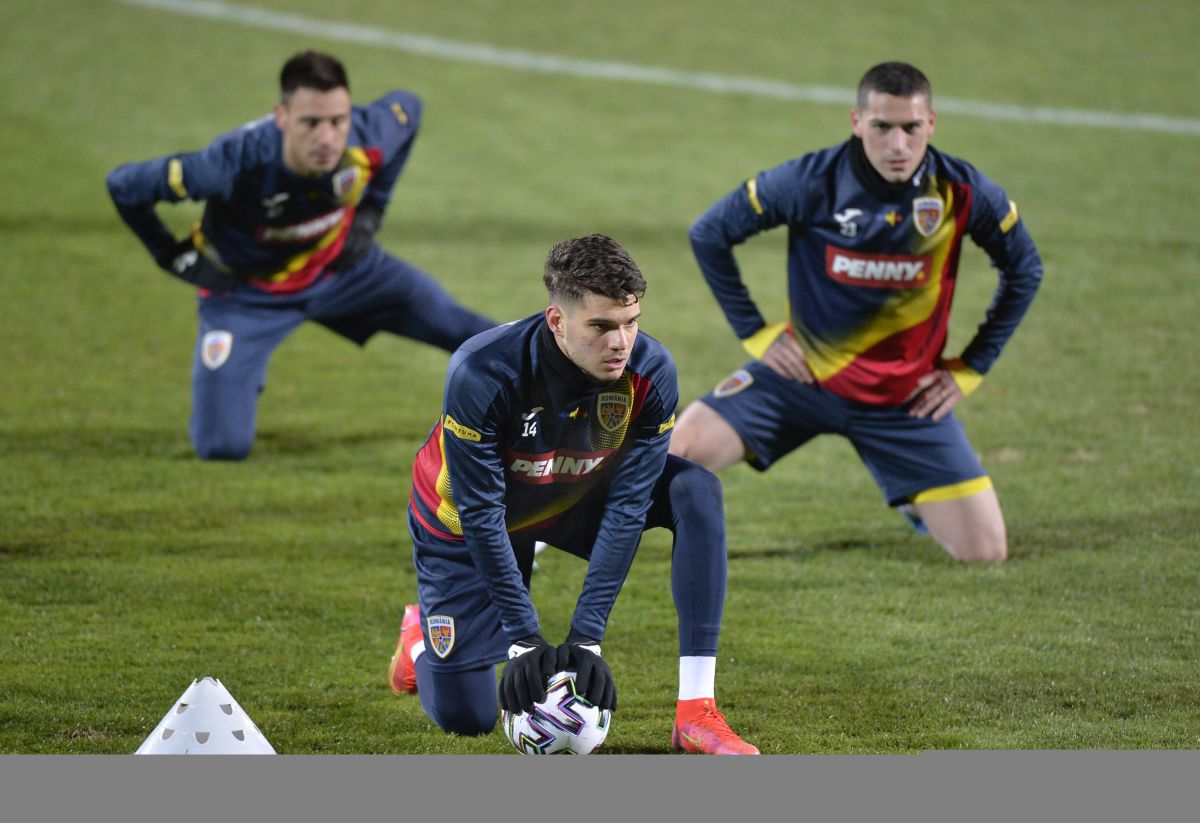 Antrenament oficial România - Macedonia de Nord