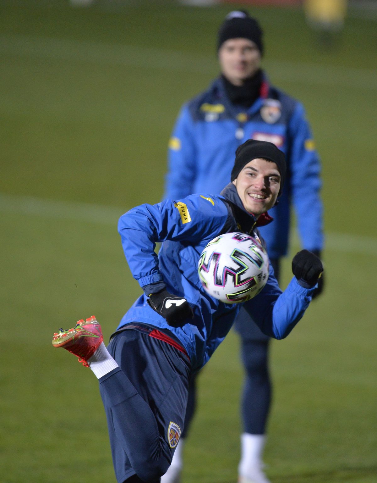 „Tricolorii”, antrenament cu zâmbetul pe buze înainte de meciul cu Macedonia de Nord