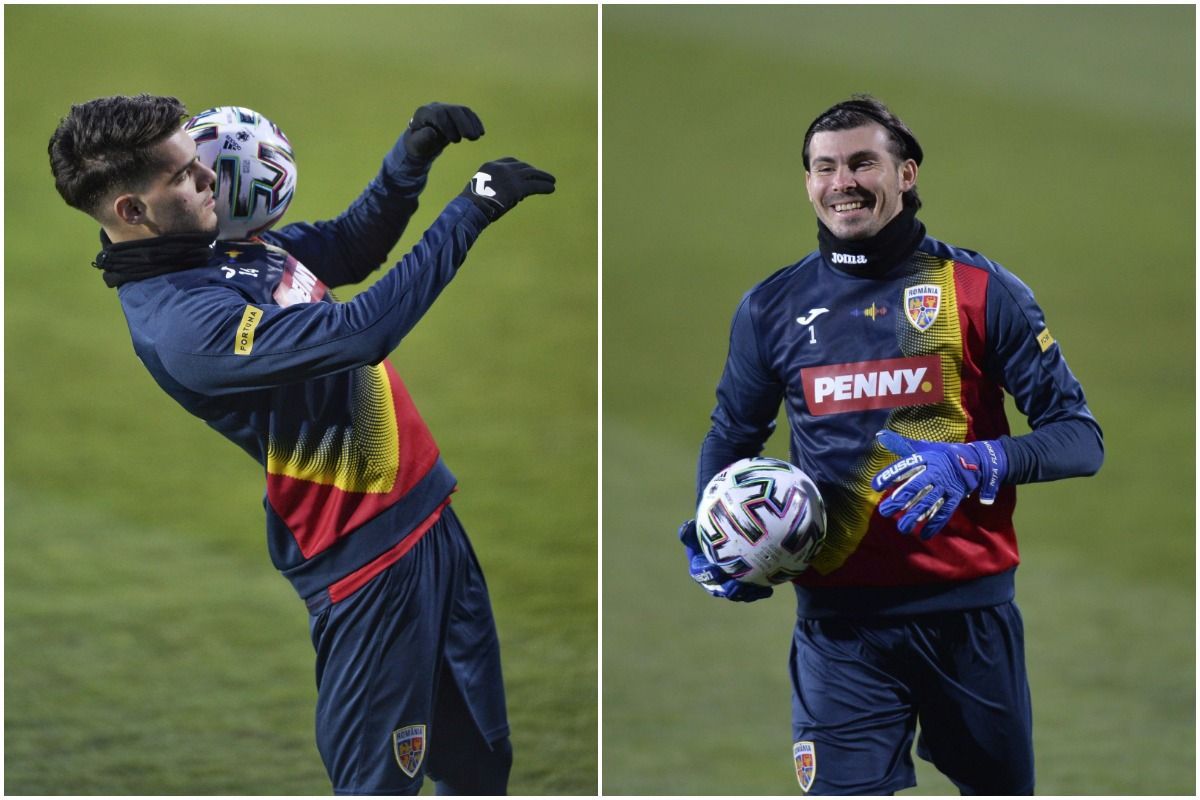 „Tricolorii”, antrenament cu zâmbetul pe buze înainte de meciul cu Macedonia de Nord