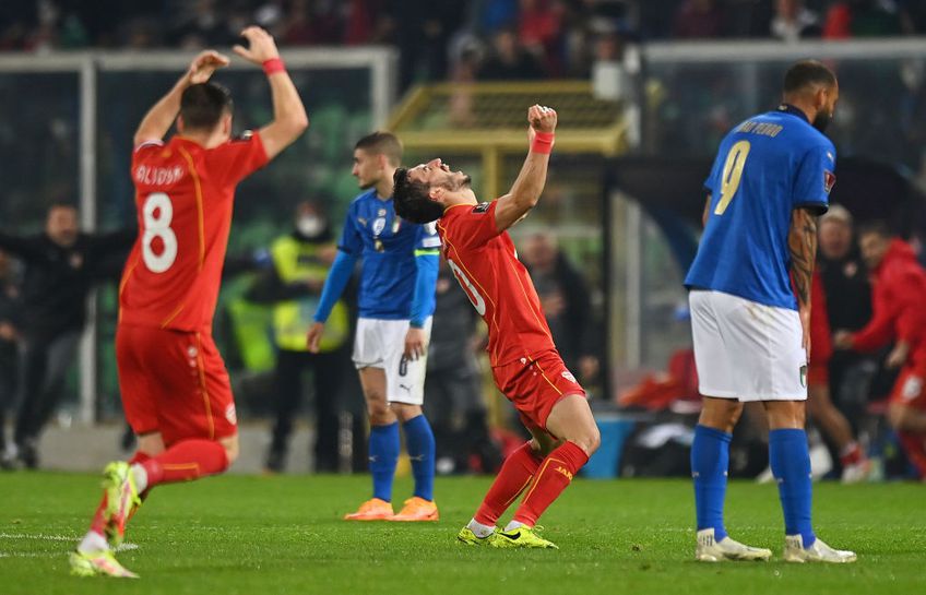 Macedonia de Nord a învins campioana europeană Italia, chiar la ea acasă, scor 1-0, și va înfrunta Portugalia pentru un loc la Campionatul Mondial din Qatar.