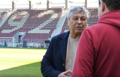 Mircea Lucescu a vizitat noul Giulești înainte de inaugurare » „Il Luce”, vizibil emoționat la primul contact cu arena