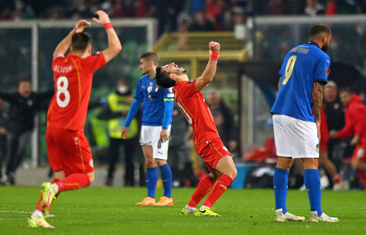 Imaginile DEZILUZIEI » Fotbaliștii Italiei, prăbușiți după o eliminare șocantă: 15 fotografii care vor rămâne în istorie