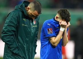 Imaginile DEZILUZIEI » Fotbaliștii Italiei, prăbușiți după o eliminare șocantă: 15 imagini care vor rămâne în istorie