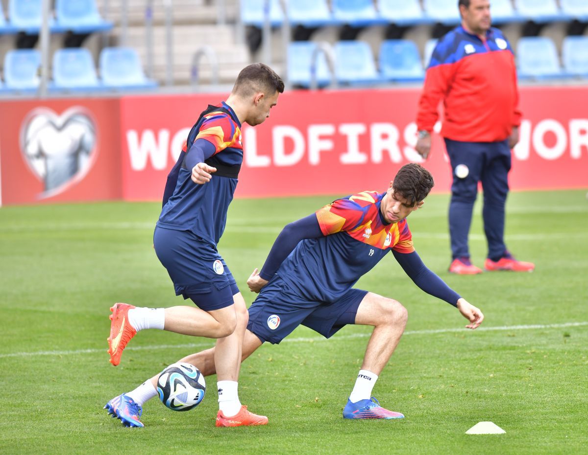 Andorra, antrenament înaintea meciului cu România / FOTO: Cristi Preda