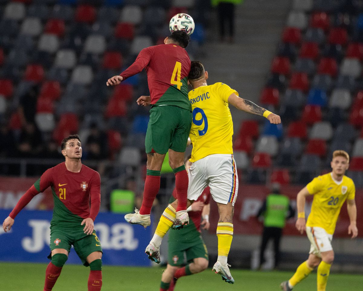 România U21 - Portugalia U21 0-2 » „Tricolorii”, neputincioși împotriva vedetelor portugheze