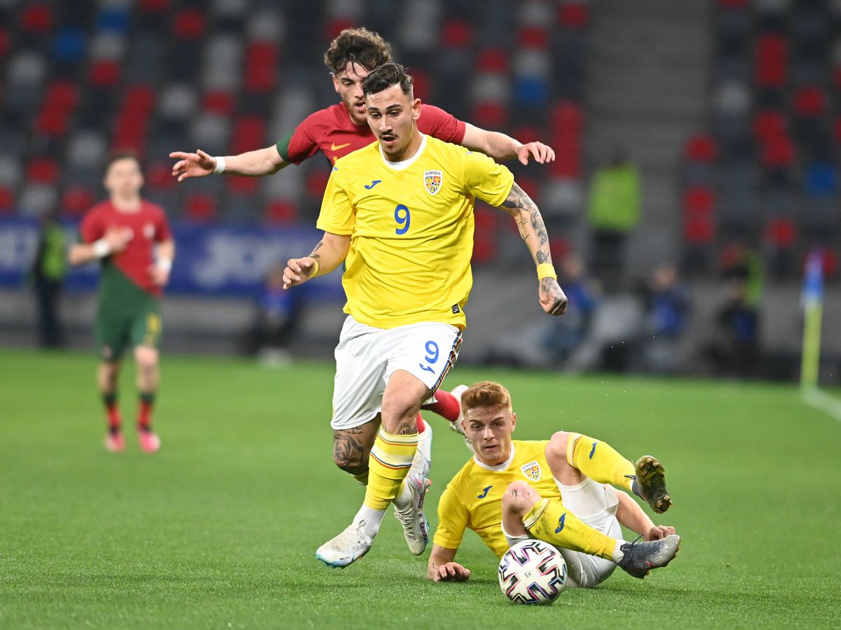 România U21 - Portugalia U21 0-2 » „Tricolorii”, neputincioși împotriva vedetelor portugheze
