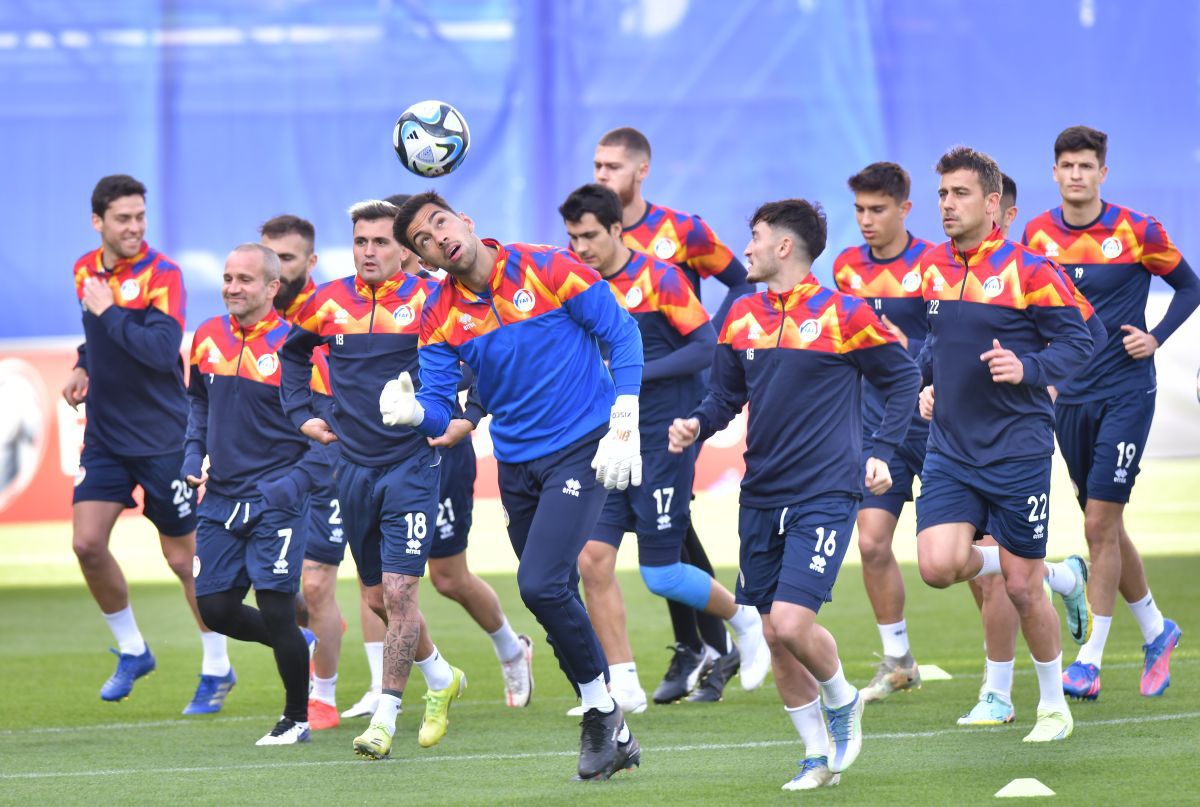 Andorra, antrenament înaintea meciului cu România / FOTO: Cristi Preda