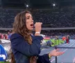 A „masacrat” imnul la Napoli! Solista italiană a izbucnit în plâns după ce a ratat interpretarea „God save The King”