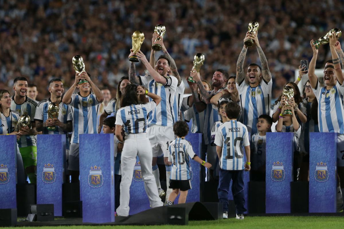 Sărbătoare în Argentina. Leo Messi, golul 800 din carieră