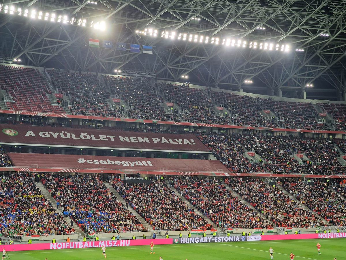 GSP asistă la Ungaria - Estonia, primul meci după ce maghiarii au anunțat că pot afișa steagul Ungariei Mari în tribune