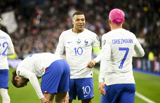 Mbappe și Lukaku au făcut spectacol la debutul în preliminariile EURO 2024 » Franța și-a zdrobit principala adversară din grupă! Toate rezultatele