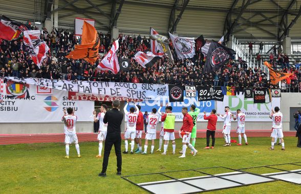 Fanii lui Dinamo exultă! Decizia luată înaintea meciului cu Unirea Dej