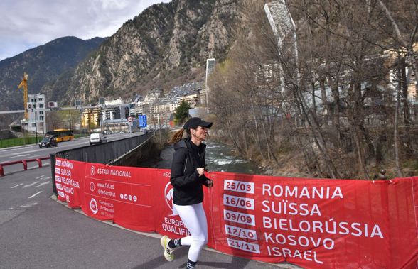 Banner-ul roșu, dezinteres local și pregătiri pentru invazia românilor înaintea meciului cu Andorra, din preliminariile EURO