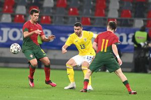 România U21 - Portugalia U21 0-2 » „Tricolorii”, neputincioși împotriva vedetelor portugheze