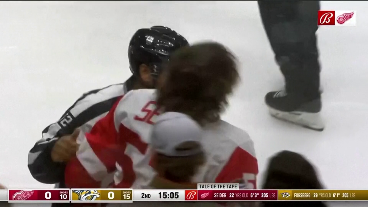 S-au împărțit pumni mai ceva ca într-un ring de box! Imagini incredibile la un meci de hochei