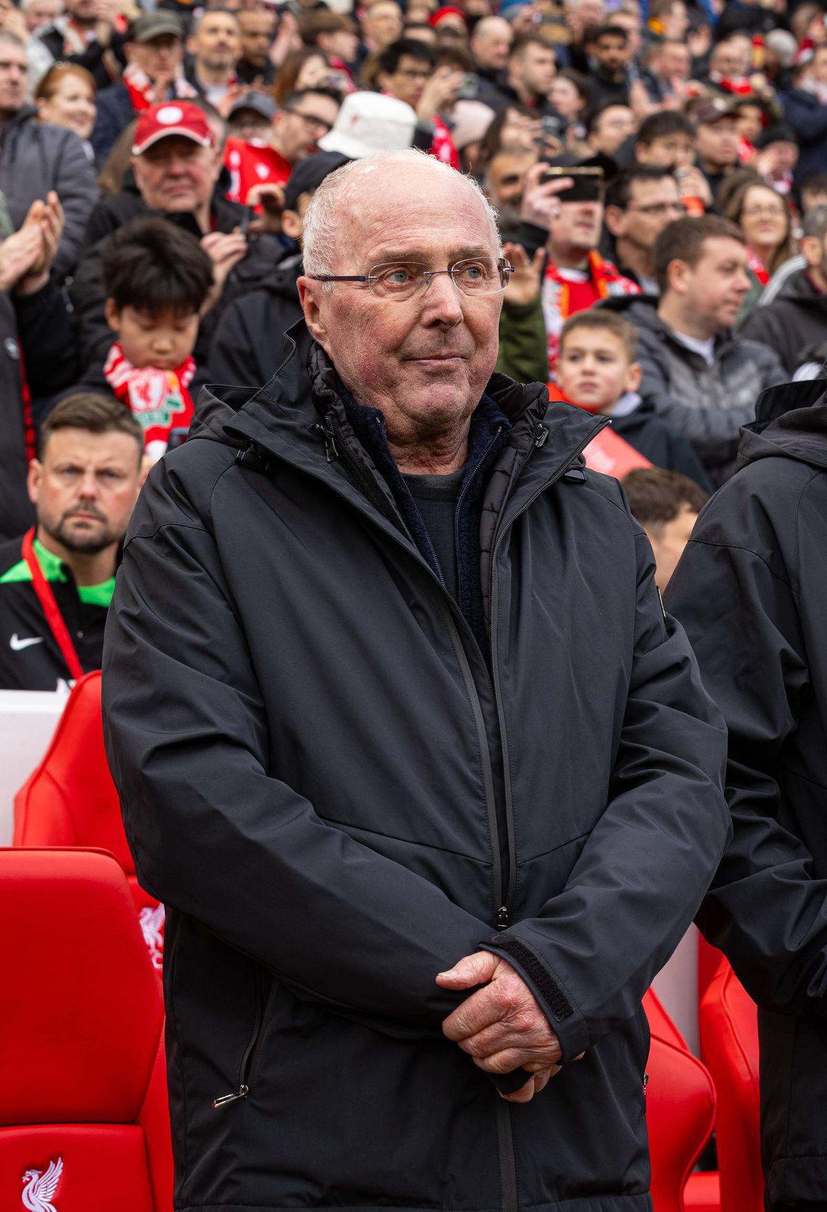 Sven-Goran Eriksson, în lacrimi pe Anfield