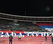 Momente scandaloase în tribune la meciul dintri sârbi și ruși. Ultrașii au aprins torțe în formă de „Z”, simbolul războiului din Ucraina