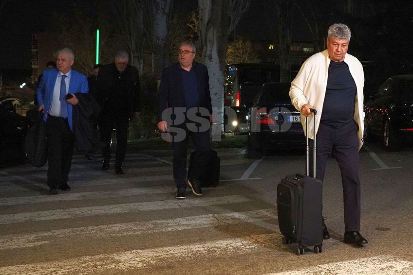 Mircea Lucescu, Anghel Iordănescu și Gino Iorgulescu au însoțit naționala la Madrid / FOTO: Ionuț Iordache (GSP.ro)