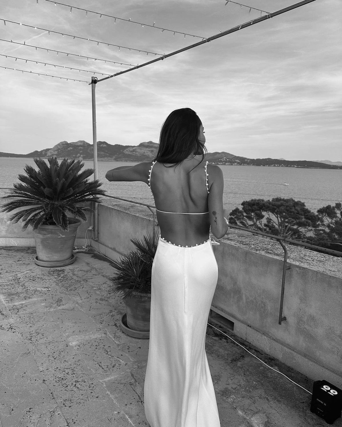 Milly White, soția lui Ben White