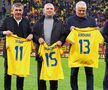 Marin Dragnea, între Gică Hagi și Ioan Andone / FOTO: (Gazeta Sporturilor)