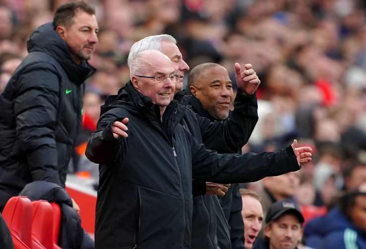 Sven-Goran Eriksson, în lacrimi pe Anfield/ foto Imago Images