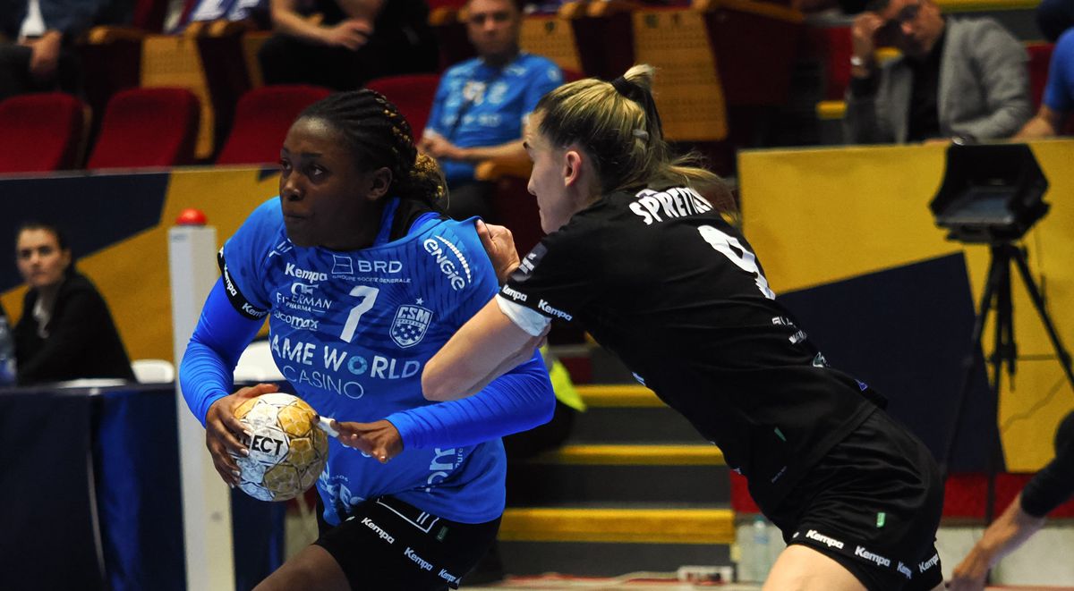 CSM București - Krim, Liga Campionilor