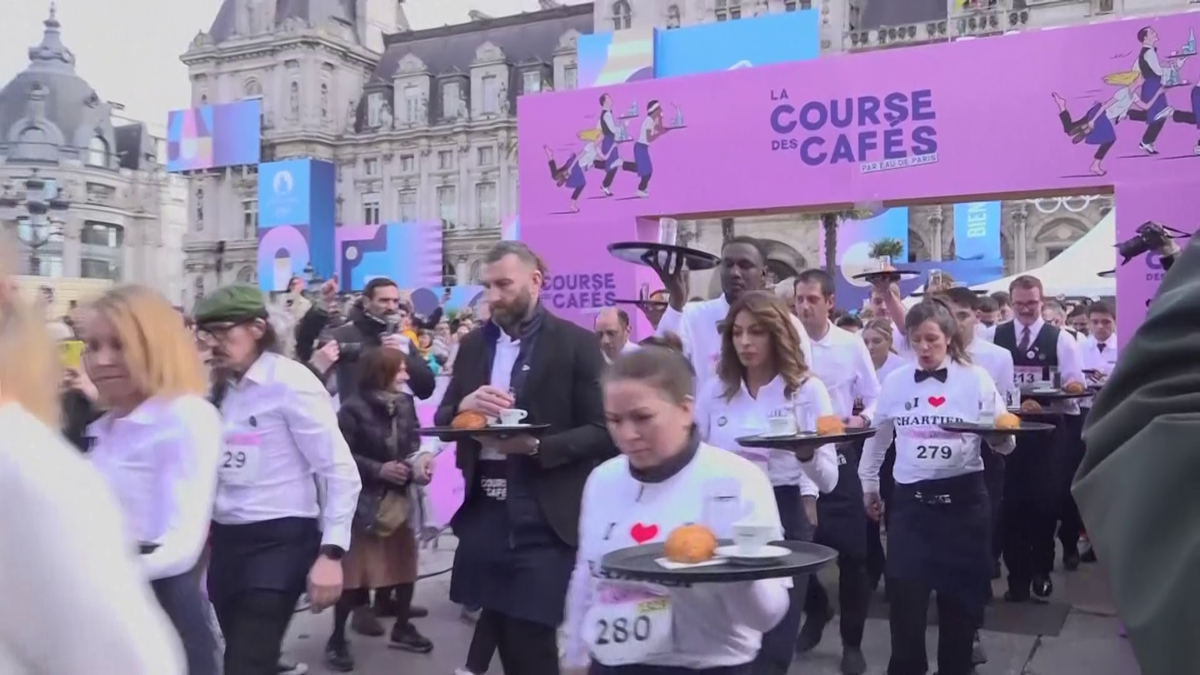 Cursa ospătarilor din Paris 2024