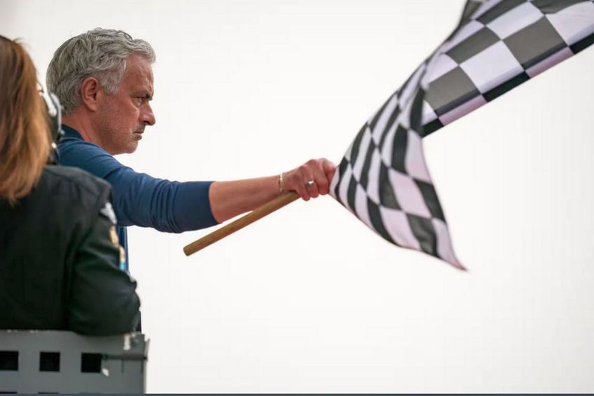Jose Mourinho a fluturat steagul la finiş la Marele Premiu al Portugaliei