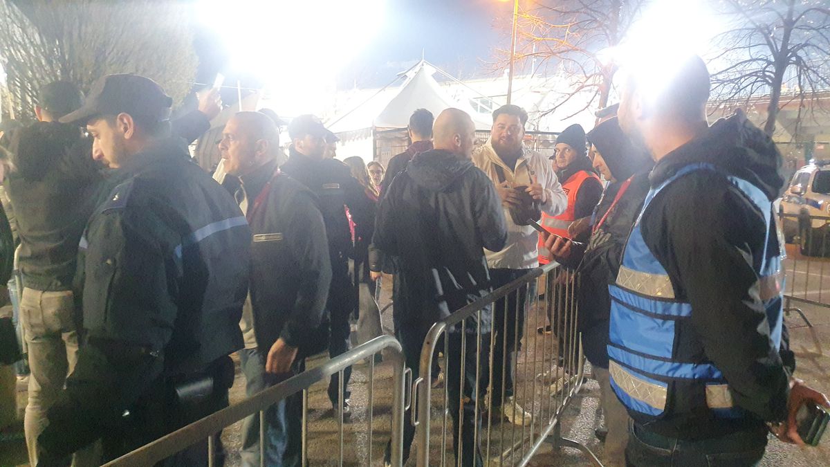 Fanii României înainte de meciul cu San Marino / foto: FRF