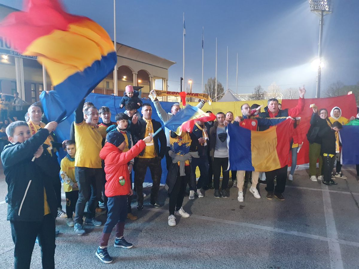 Pregătirile de la San Marino înaintea meciului cu România / foto: Justin Gafiuc