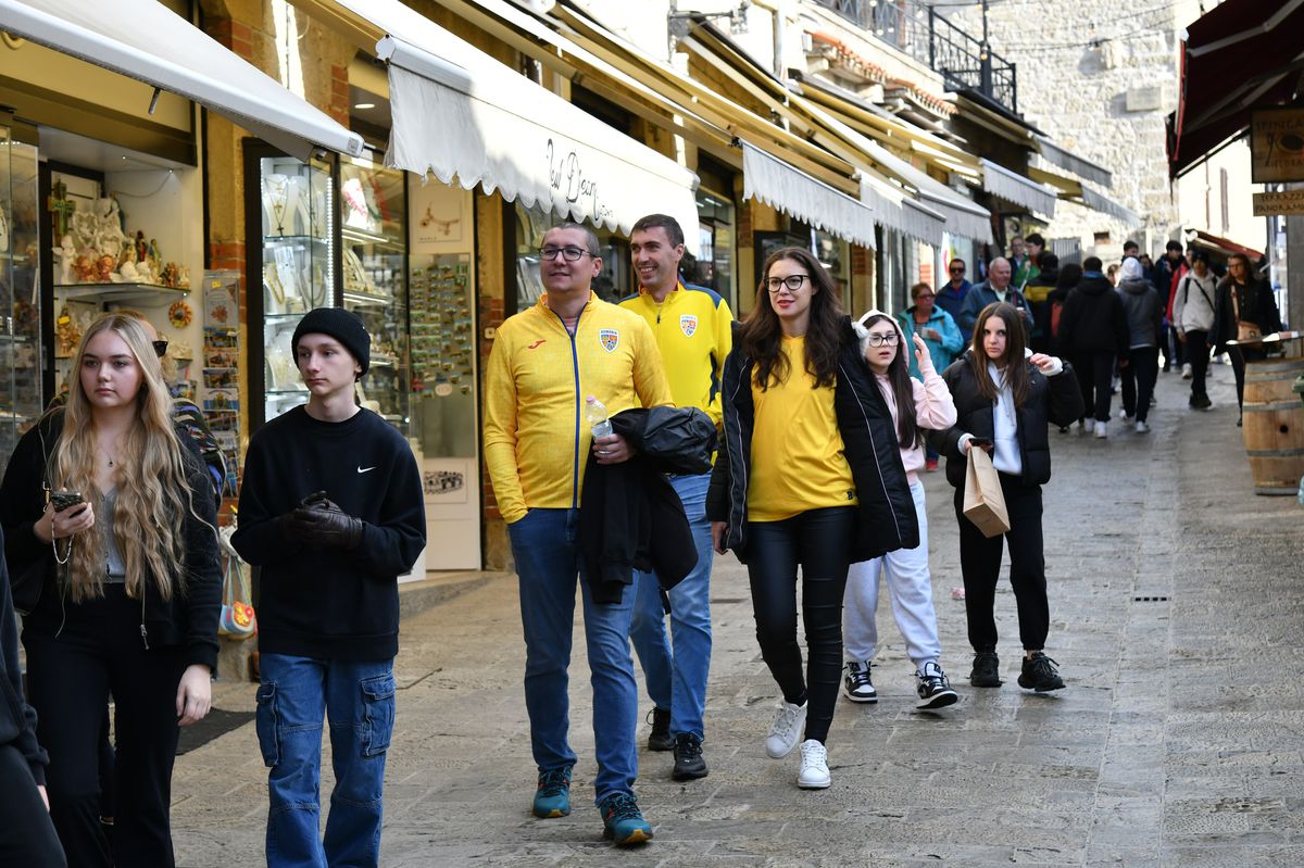 Imagini înainte de San Marino - România / foto: Cristi Preda