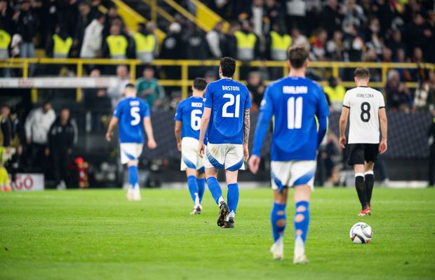 Presa italiană n-are milă de azzurri: „Măturați de nemți! Italia, ce faci?!”